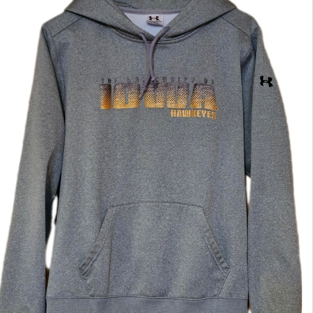 Under Armour Iowa Hawkeyes Hoodie, Women's Size Large